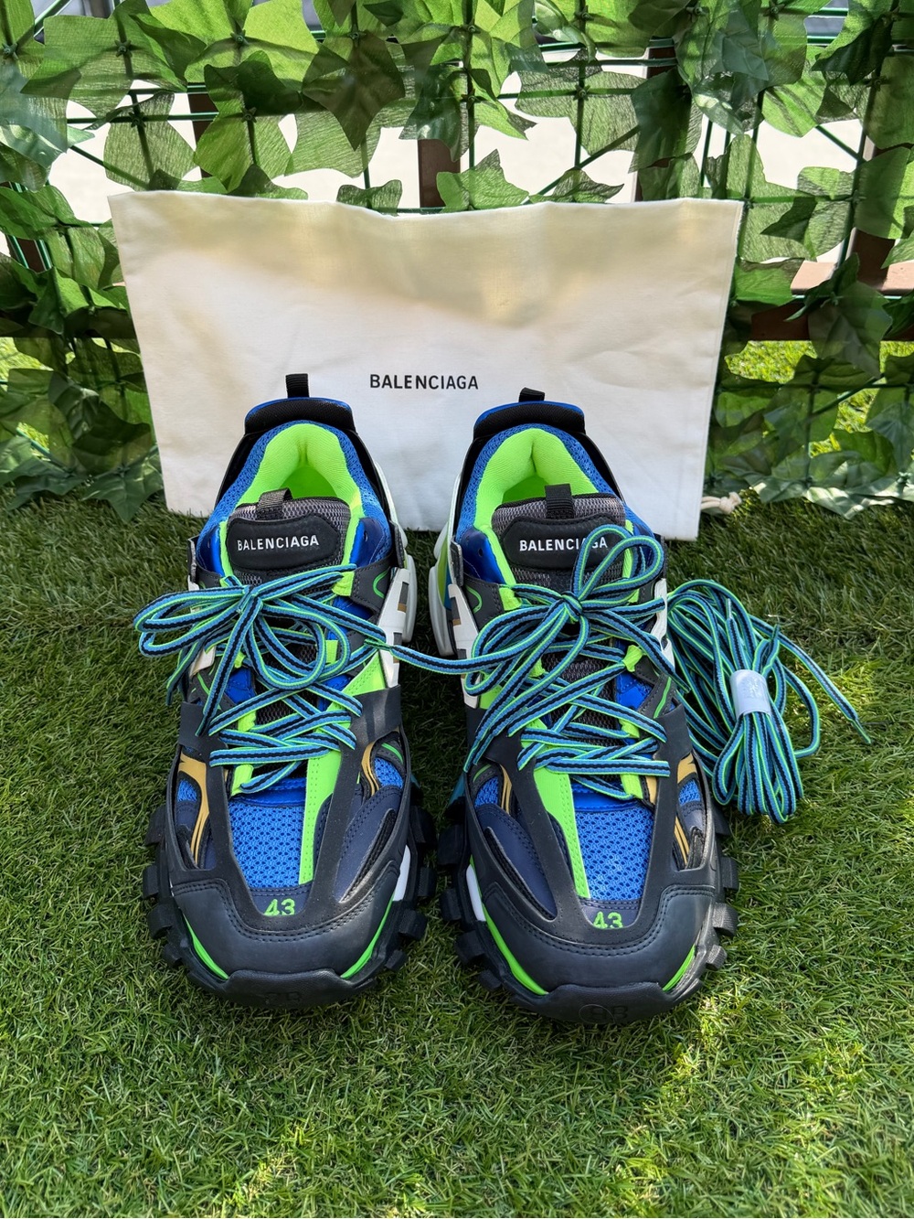Balenciaga Track Low Top Athletic Sneakers Men